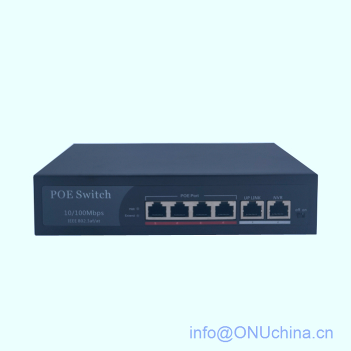 4FE PoE Switch 